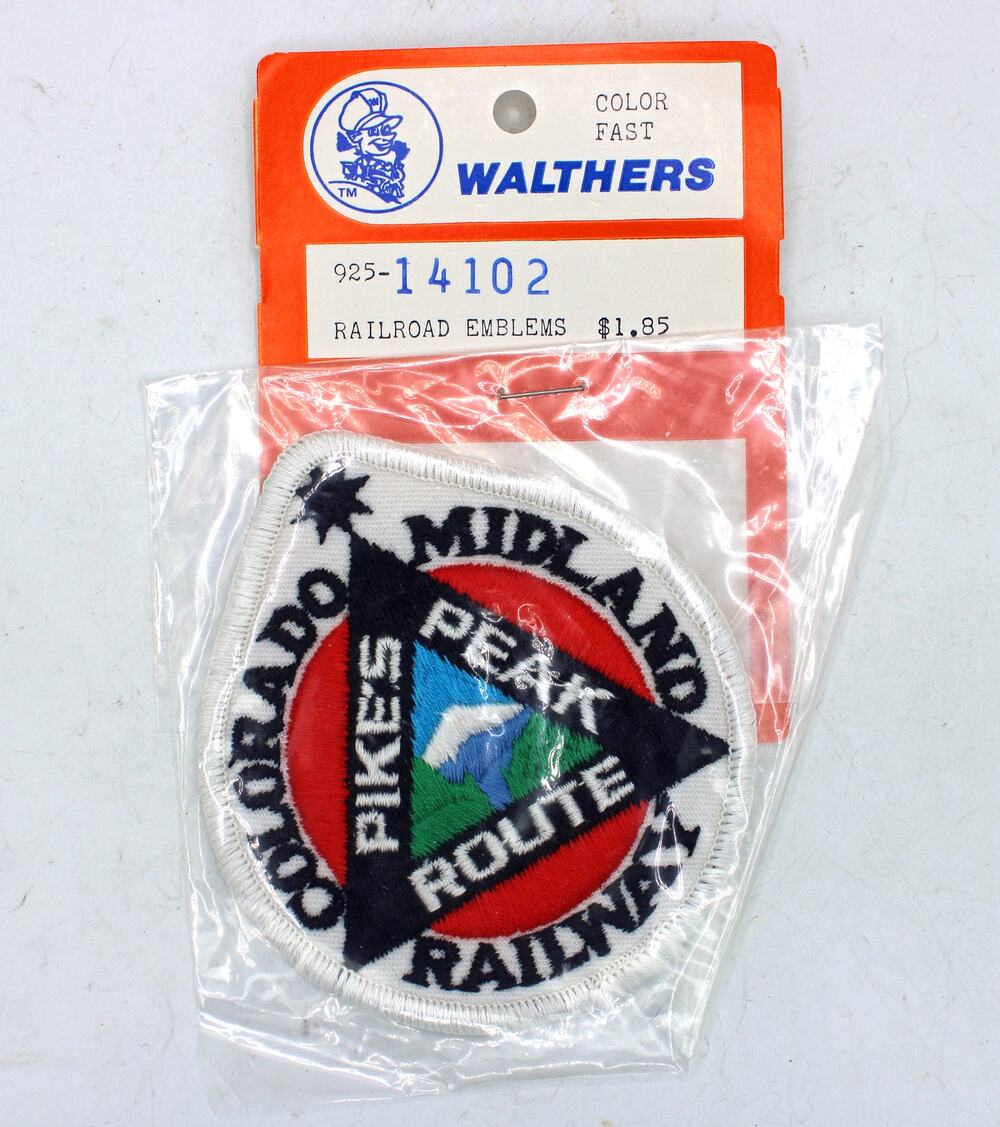 NOS Colorado Midland Pikes Peak Route Railway Railroad Patch